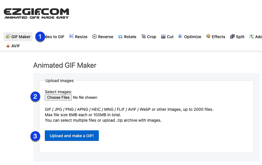 Create a Custom GIF – Postscript
