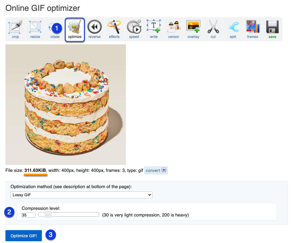 Create a Custom GIF – Postscript